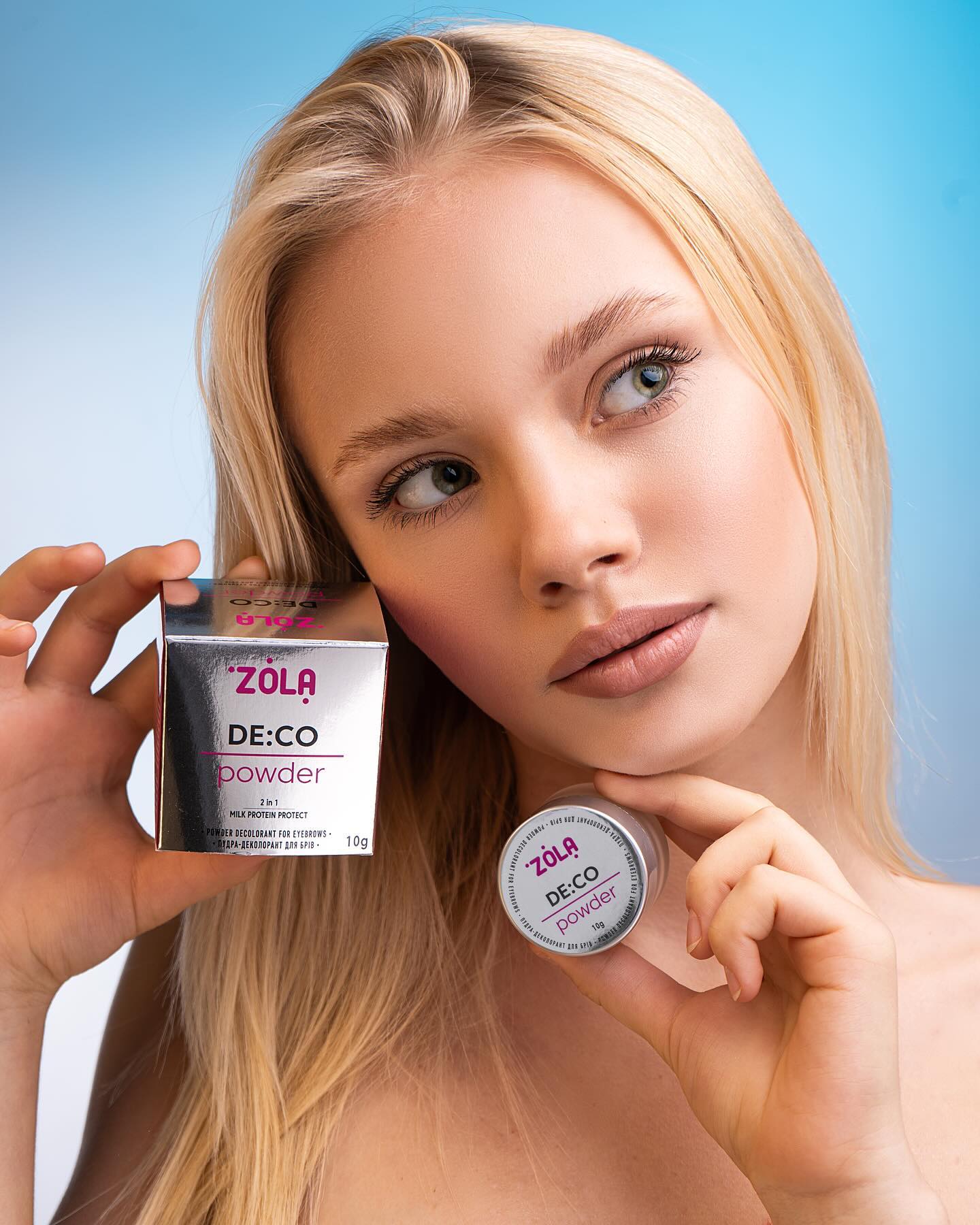 ZOLA Eyebrow Powder Decolourant DE:CO Powder 10 g.