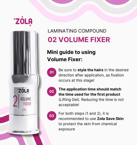 ZOLA Brow&Lash Lamination System 02 Volume Fixer