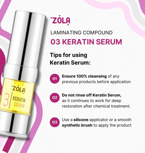 ZOLA Brow&Lash Lamination System 03 Keratin Serum