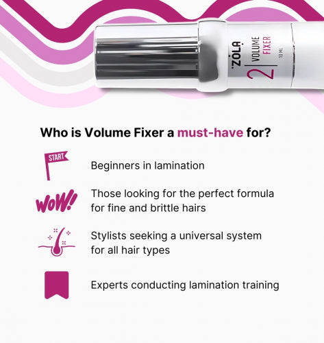 Ламінувальна паста ZOLA Silver 02 Об'ємний фіксатор