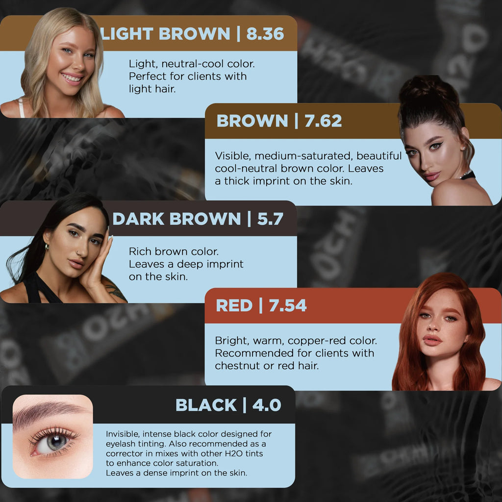 OkO H20 Liquid Hybrid Tint Light Brown 8.36, 15 ml