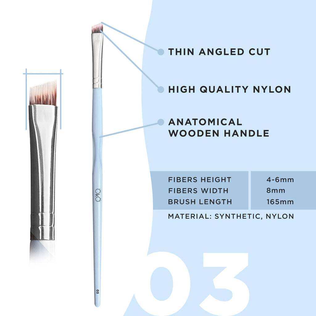 Angled Brush OKO #3