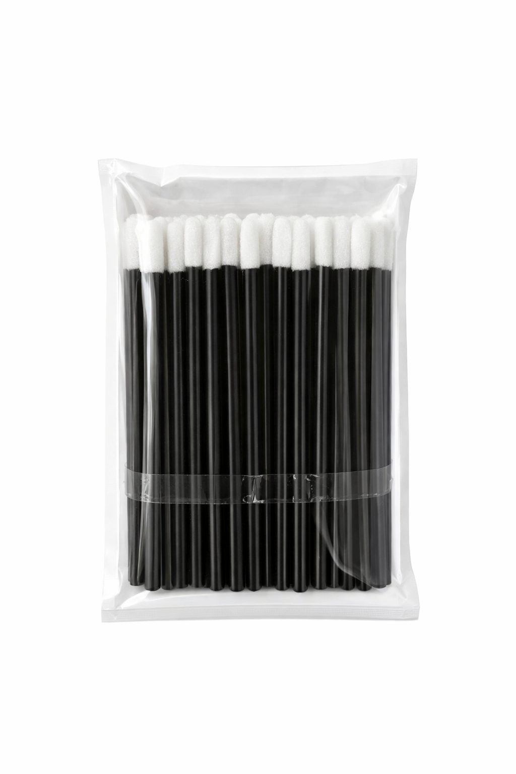 Applikatoren für Wimpern, Augenbrauen und Lippen schwarz 50 Stk