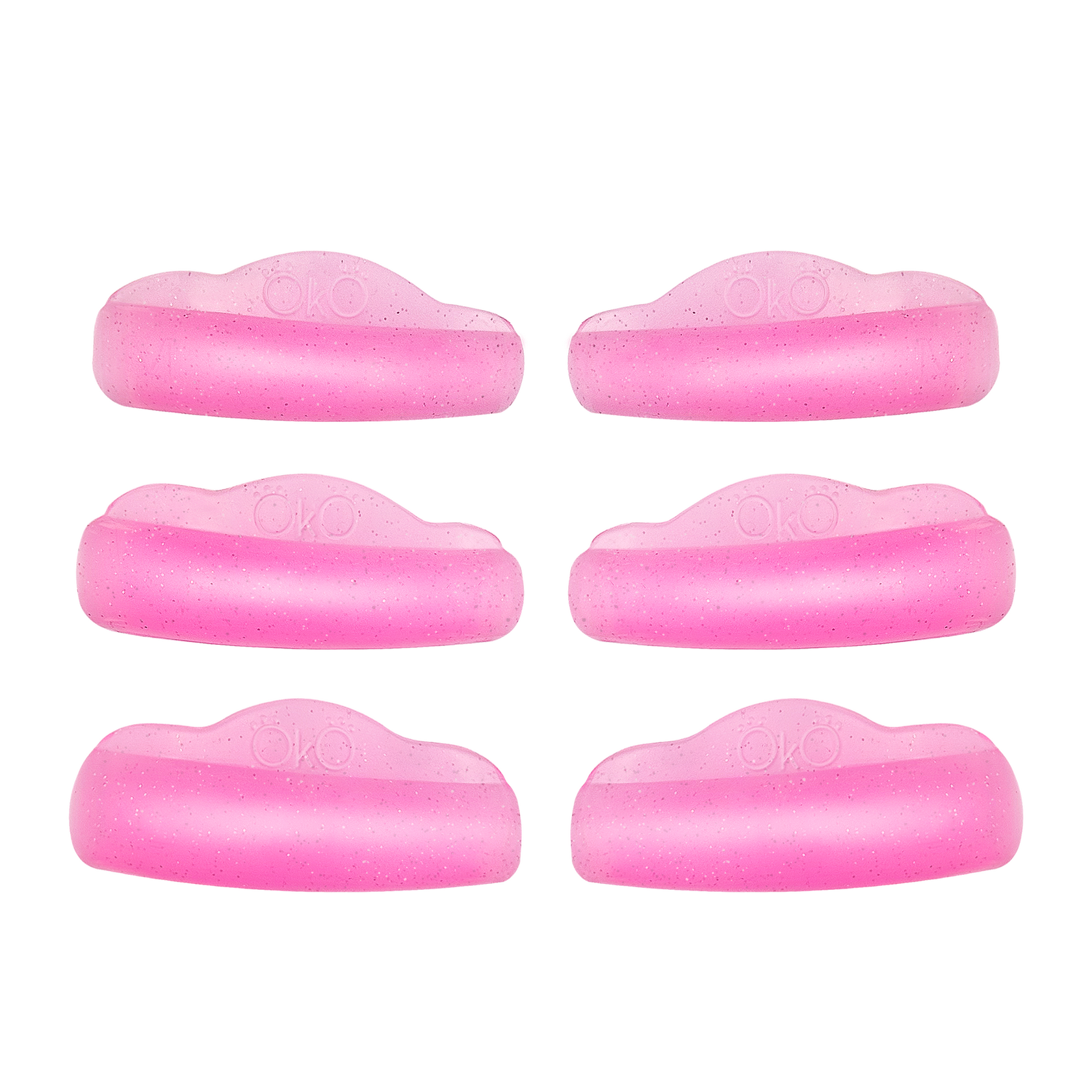 Подушечки для підтяжки вій OKO Hollywood Pink, 3 пари