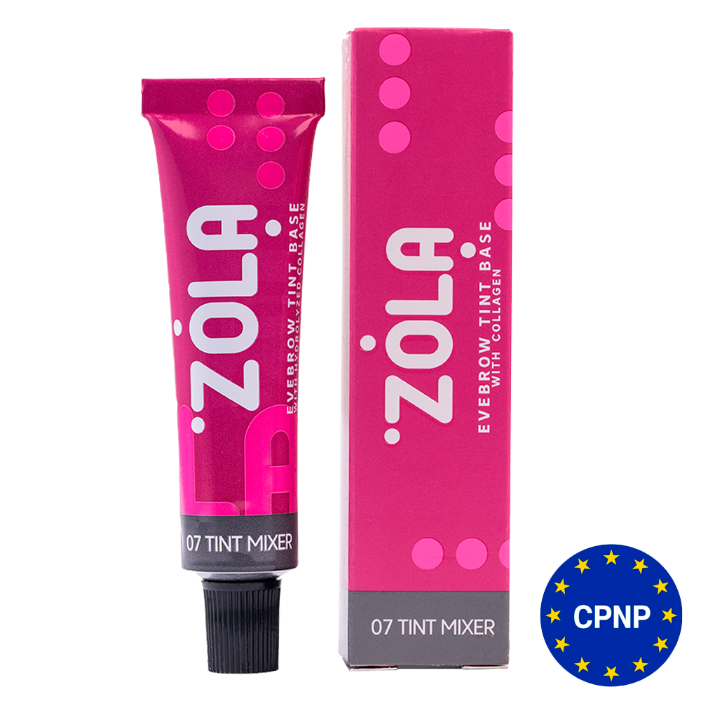 ZOLA Eyebrow Tint Base With Collagen 07 Tint Mixer 15 ml