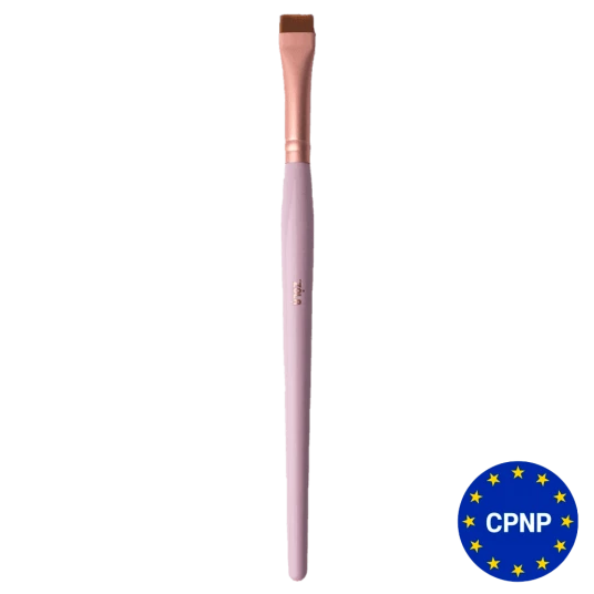 ZOLA Straight Brush 03P Light Pink – Breiter gerader Augenbrauenpinsel