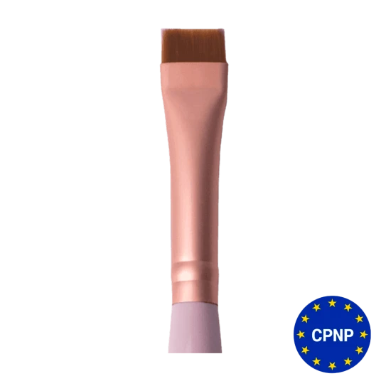 ZOLA Straight Brush 03P Light Pink – Breiter gerader Augenbrauenpinsel