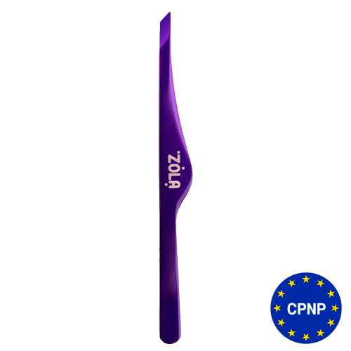 Пінцети ZOLA Color Series – фіолетові