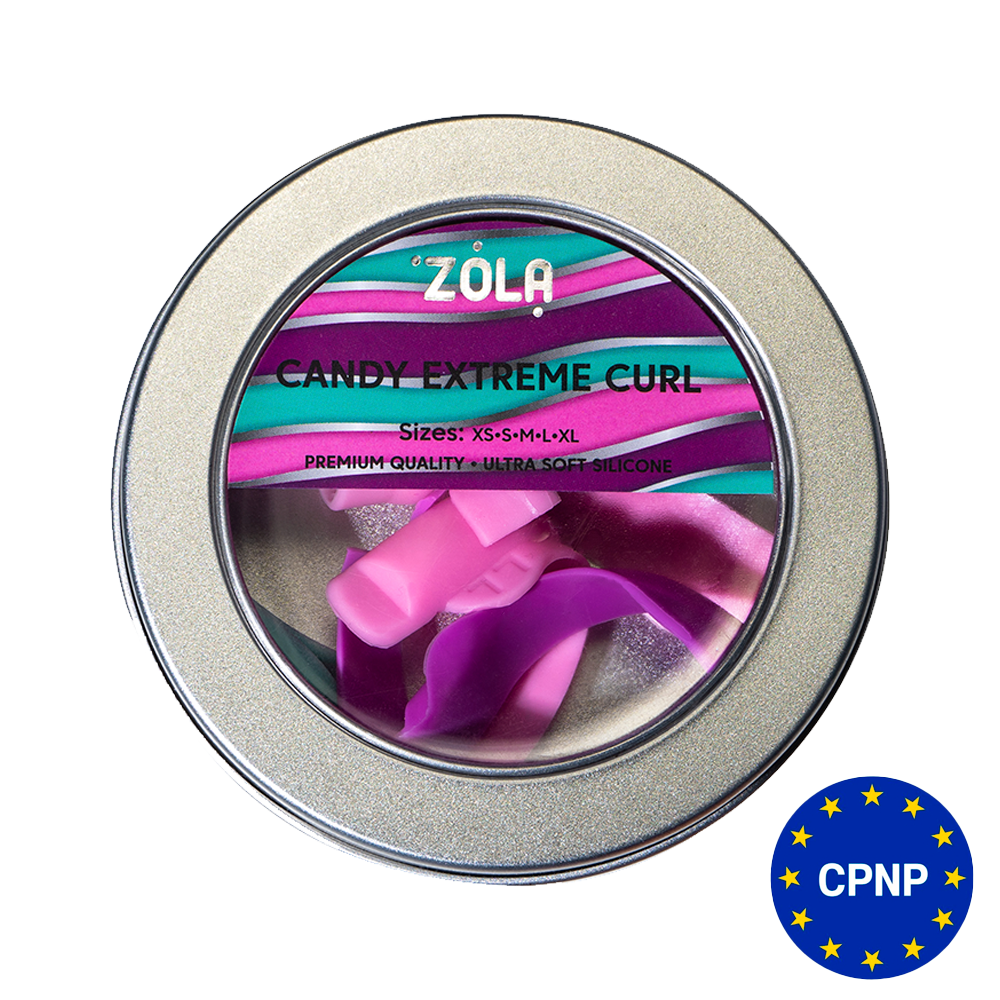 ZOLA Lamination Silicone Pads Candy Extreme Curl (XS, S, M, L, XL)