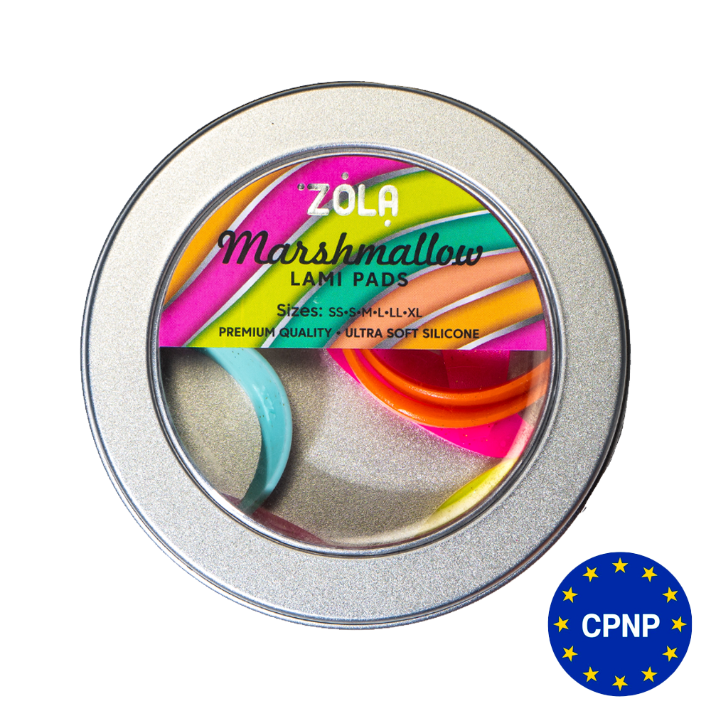 ZOLA Lamination Silicone Pads Marshmallow (SS, S, M, L, LL, XL)