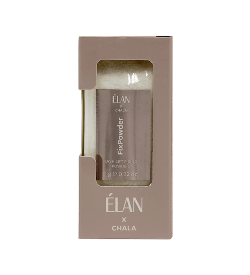ELAN FixPowder: Фіксувальна пудра для ламінування вій