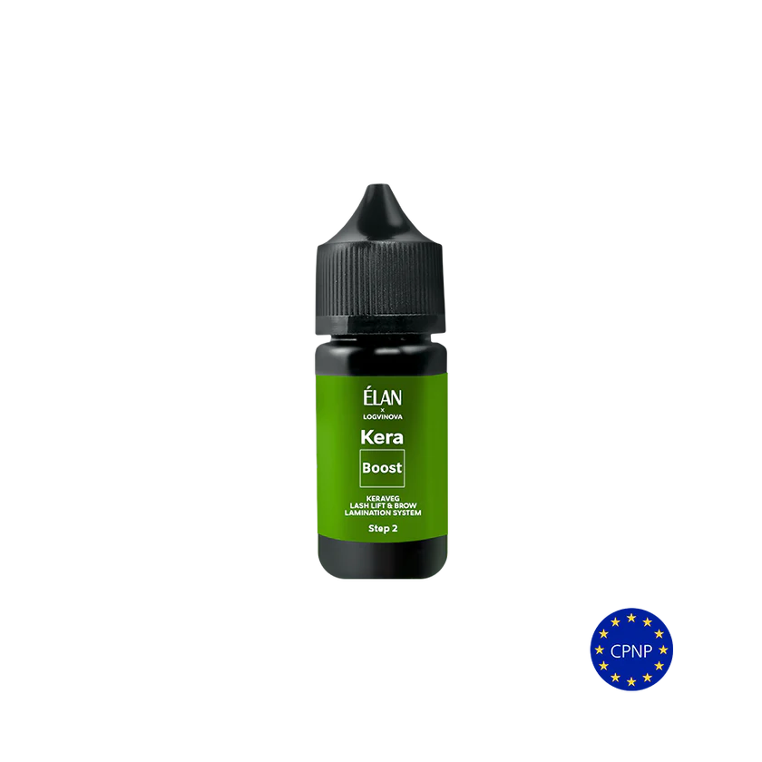 ELAN KeraBoost Wimpern- und Brauenfixierserum Schritt 2