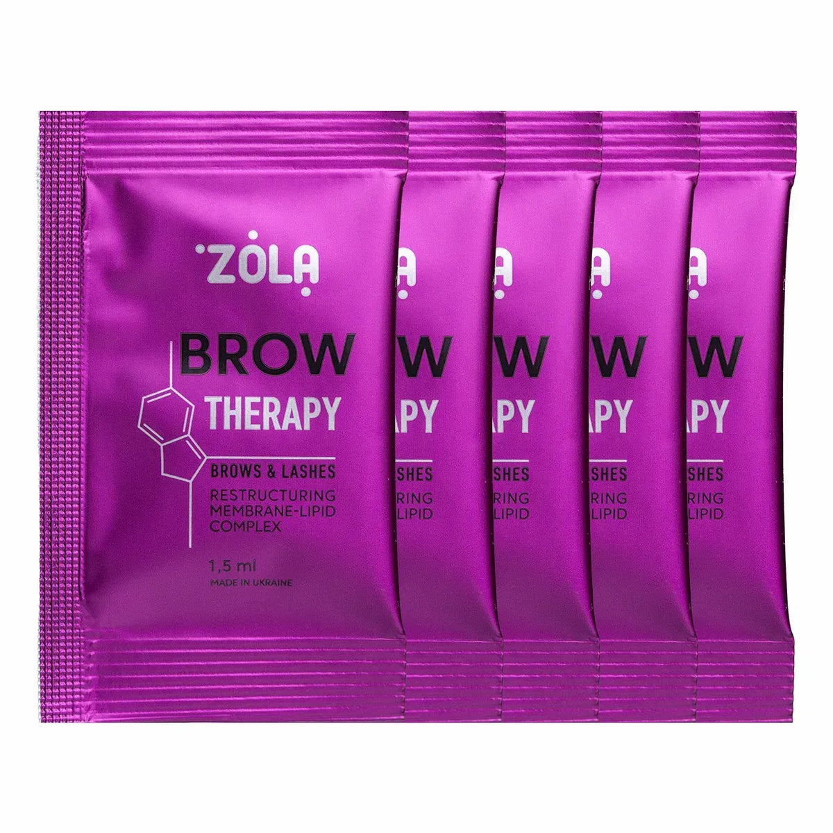 ZOLA Реструктурирующий мембранно-липидный комплекс Brow Therapy 1,5 мл x 10 шт.